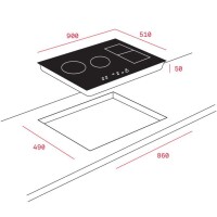 TEKA IRF 9480 TFT İndüksiyonlu Ankastre Ocak - 2