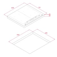 TEKA IZF 68700 MST BK 60 cm Siyah İndüksiyonlu Ankastre Ocak - 9