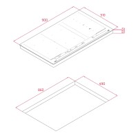 TEKA IZF 99700 MST BK 90 cm Siyah Cam Seramik İndüksiyonlu Ankastre Ocak - 9