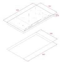 TEKA IZS 97630 MST BK 90 cm İndüksiyonlu Siyah Ankastre Ocak - 8