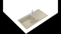 TEKA STONE 60 L-TG Tezgahüstü Topasbeige Granit Eviye - 2