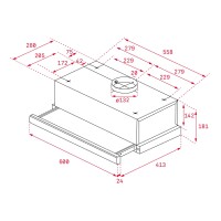 TEKA TL 6310 WH Sürgülü Aspiratör Beyaz - 2