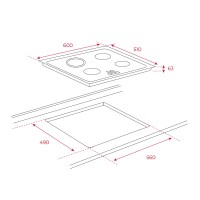 TEKA TZ 6415 Elektrikli Cam Ocak - 2